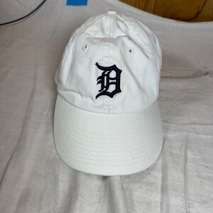 Detroit Tigers Womens New Era Fits Baseball Hat Cap Adjustable White One Size